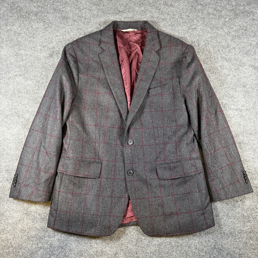 Banana Republic heritage Blazer Mens 42S Coat Casual Jacket Suit Vitale Barberis
